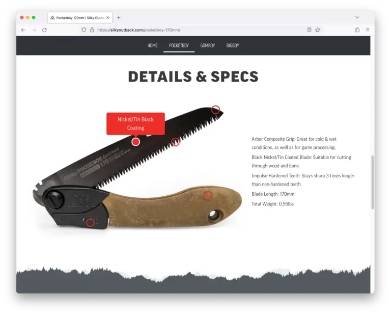 Silky Outback: Product Details