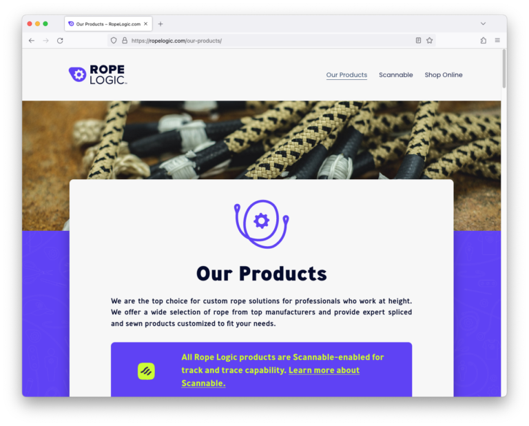 Rope Logic: Products