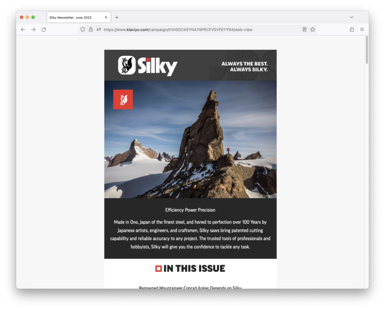 Silky Newsletter: June 2023